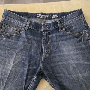 Wrangler Retro Slim Straight Mens Jeans